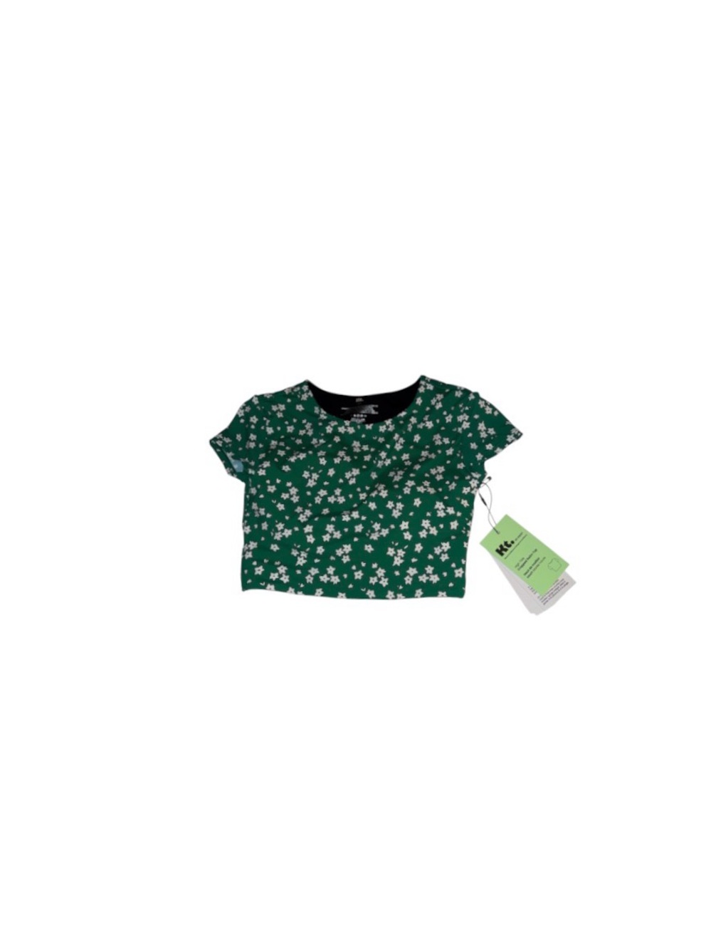 🆕 Kt by Knix “High Tide” Green T-Shirt Swim Top - Teen Size Small